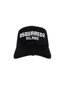 Sapca DSQUARED2, Logo Embroidered Baseball Cap, Negru