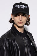 Sapca DSQUARED2, Logo Embroidered Baseball Cap, Negru