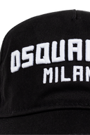 Sapca DSQUARED2, Logo Embroidered Baseball Cap, Negru