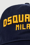 Sapca DSQUARED2, Logo Embroidered Baseball Cap, Bleumarin