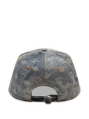 Sapca DSQUARED2, D2 Monogram Baseball Cap, Denim, Blue