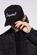 Sapca DSQUARED2, Canadian Brotherhood Print, Negru