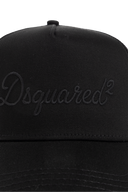 Sapca DSQUARED2, Canadian Brotherhood white Print, Negru