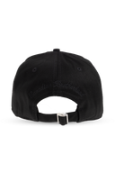 Sapca DSQUARED2, Canadian Brotherhood white Print, Negru