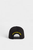 Sapca DSQUARED2, Multicolor Logo Patch Baseball Cap, Negru