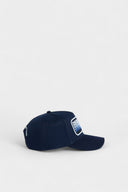 Sapca DSQUARED2, Blue Multicolor Logo Patch Baseball Cap, Negru