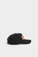 Sapca DSQUARED2, Dsquared2 Logo Baseball Cap Black