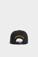 Sapca DSQUARED2, Dsquared2 Logo Baseball Cap Black