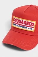 Sapca DSQUARED2, Dsquared2 Logo Baseball Cap Red
