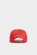 Sapca DSQUARED2, Dsquared2 Logo Baseball Cap Red