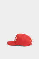 Sapca DSQUARED2, Dsquared2 Logo Baseball Cap Red