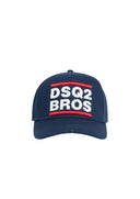 Sapca DSQUARED2, DSQ2 BROS Baseball Cap, Albastru