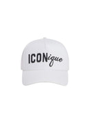 Sapca DSQUARED2,  ICONique Baseball Cap, Alb