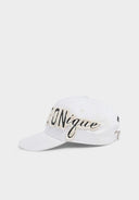 Sapca DSQUARED2, ICONique Baseball Cap Patch, Alb