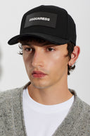 Sapca DSQUARED2, Patch Dsquared2 White insert, Negru