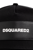 Sapca DSQUARED2, Patch Dsquared2 White insert, Negru