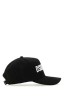 Sapca DSQUARED2, Embroidered Basball Cap, Black