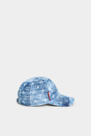 Sapca DSQUARED2, D2 Monogram Baseball Cap, For Her, Blue