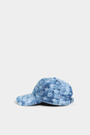 Sapca DSQUARED2, D2 Monogram Baseball Cap, For Her, Blue