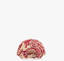 Sapca DSQUARED2, Printed denim Rebel Hibiscus baseball cap
