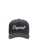 Sapca DSQUARED2, logo-embroidered baseball cap, Negru