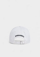 Sapca DSQUARED2,  ICONique Baseball Cap, Women, Alb