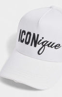 Sapca DSQUARED2,  ICONique Baseball Cap, Women, Alb