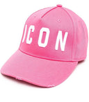 Sapca Dsquared2, Insertie logo alba,Roz