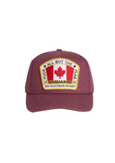 Sapca DSQUARED2, Baseball, Canadian Flag, Visiniu