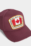 Sapca DSQUARED2, Baseball, Canadian Flag, Visiniu
