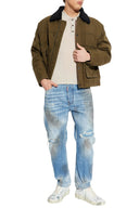 Tricou DSQUARED2, Wool Jersey Stitch, Navy Bej