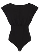 Top ELISABETTA FRANCHI, Crewneck Knit Bodysuit