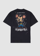 Tricou DOMREBEL , BLABLA - T-SHIRT OLD BLACK