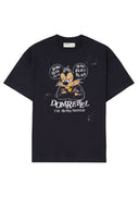 Tricou DOMREBEL , BLABLA - T-SHIRT OLD BLACK