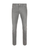 BLUGI CORNELIANI, Stretch Denim, 5 Pocket, Grey