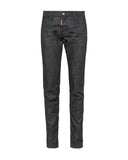 BLUGI DSQUARED2, Skater Fit, Logo, Negru