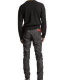 BLUGI DSQUARED2, Skater Fit, Logo, Negru