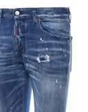 BLUGI DSQUARED2, Skater Jean, Distressed, Blue