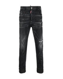 BLUGI DSQUARED2, relax long crotch Jean, Negru, S71LB1084S30357900