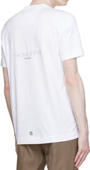 Tricou Givenchy, Reverse Logo, Alb