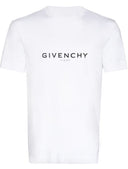 Tricou Givenchy, Reverse Logo, Alb