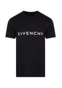 Tricou Givenchy, Insertie Labirinth Brand, Black