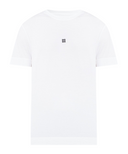 Tricou Givenchy, Little Logo Embroidery, White