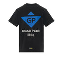 Tricou Givenchy, Global Peace, Logo Brand, Negru
