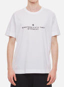 Tricou Givenchy, Front Logo Nineteen Fifty Two, Alb