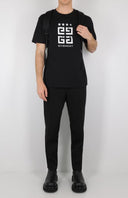 Tricou Givenchy, Logo Brand Stars, Black