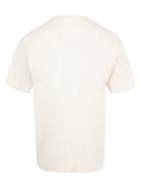 Tricou Givenchy, Black Logo Appliqué, White