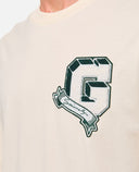 Tricou Givenchy, Black Logo Appliqué, White