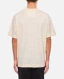 Tricou Givenchy, Black Logo Appliqué, White