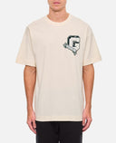 Tricou Givenchy, Black Logo Appliqué, White